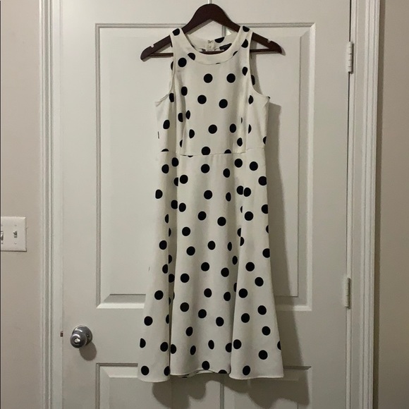 Ann Taylor Factory polka dot dress size 6 - Picture 5 of 6